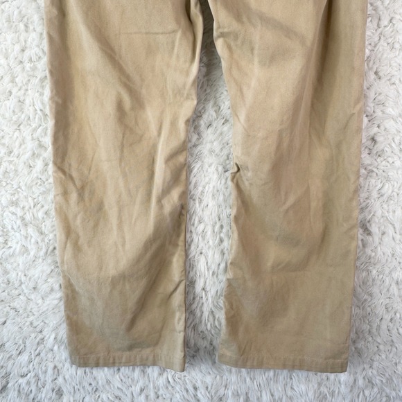 GAP 1969 Toland Canvas Khaki Tan Cotton Button Fly Straight Leg Mens 32 VTG Work - Picture 9 of 11